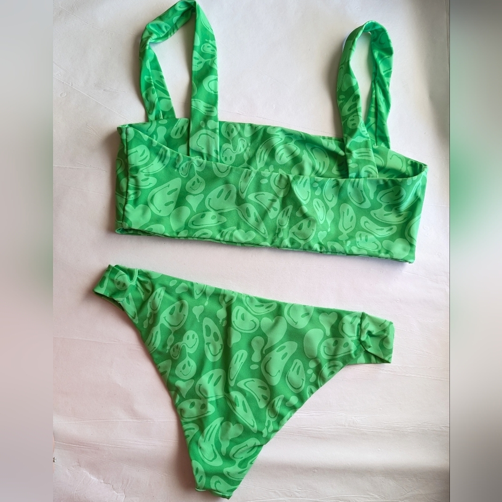 Lovers + Friends Bikini Swimsuit Fun Loving Top & Bottom 2 Piece M/L - Picture 5 of 6